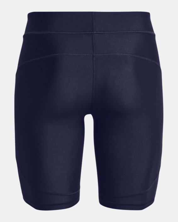 Women's HeatGear® Long Shorts, Blue, pdpMainDesktop image number 5